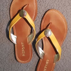 Yellow Flip Flops